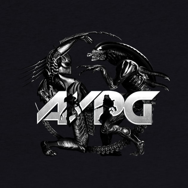 AvPGalaxy Acronym Silver Logo T-Shirt by RidgeTop